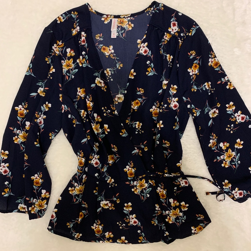 Kimono style dressy top